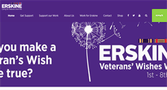 Desktop Screenshot of erskine.org.uk