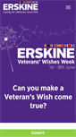 Mobile Screenshot of erskine.org.uk